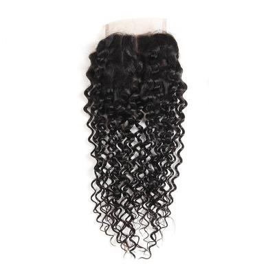 China Virgin Hair Curly Wave Wig 4x4 Afro Pulled Brazilian Peruvian Kinky Curly Top Quality Regular Double Lace Front Wig Closure Wig for sale