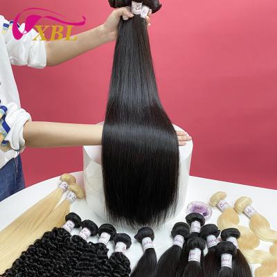 China Silky Straight Full Wave XBL Cuticle Aligned Virgin Hair, Wholesale Price Straight Brazilian Hair, 100% Virgin Remy Hair Extension for sale