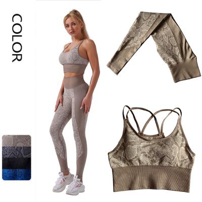 China Wholesale Breathable Spandex Yoga Wear Sport Clothing Set Breathable Activewear From China Factory Directly for sale