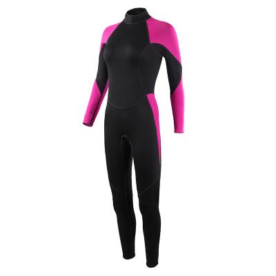 China Spearfishing Antibacterial Neoprene Antibacterial Swimming Diving Sleeve Long Plus Size Women's Springsuit Total Wetsuit for sale