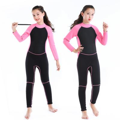 China 2.5mm Surfing Wetsuit Kids Scuba Diving Suit Small Antibacterial Antibacterial Neoprene Swimsuit for sale