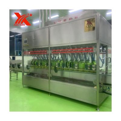 China Food Oil Bottle Filling Machine Liquid Flow Meter Filling Machine for sale