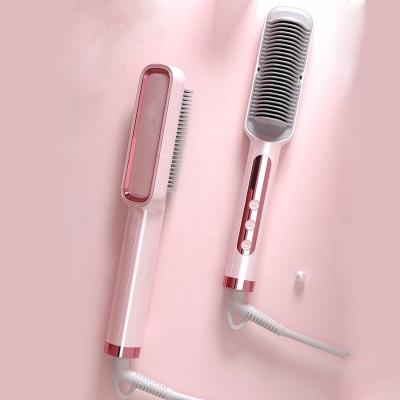 China Outdoor Most Popular Items High Quality The Other Professional Mini Hair Care Comb Hair Dryer Portable Ionic Straightening Ceramic Brush for sale