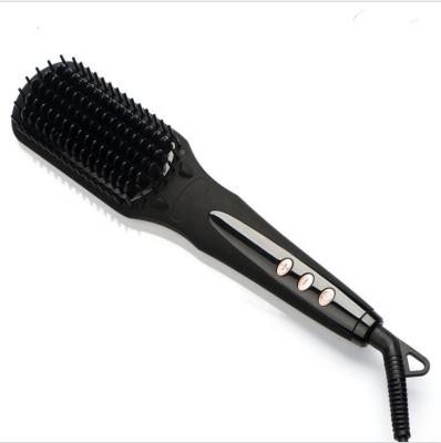 China Newest Hot Selling Professional Hair Styler Outdoor 2 in 1 Hot Air Blow One Step Comb and Hair Styler Dryer Brush Electric Straightener for sale