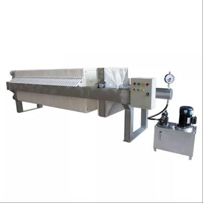 China Sewage Treatment Beer Wine Filter Press Chamber Filter Press Machine for sale