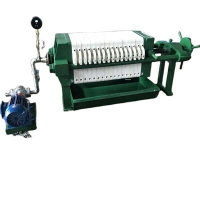 China Sewage Dewatering Filter Press For Oil Saving Manual Filter Press Small Jack Filter Press for sale