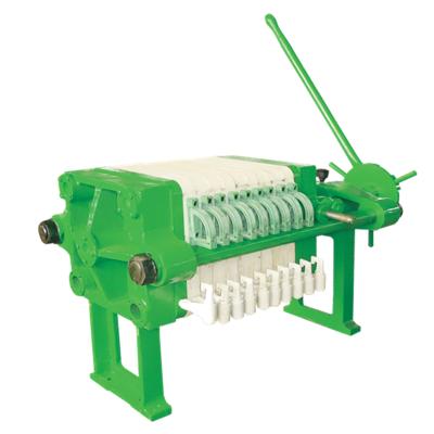 China High Quality Manual Solid-Liquid Separation Box Filter Press Sewage Dewatering Filtration Equipment for sale