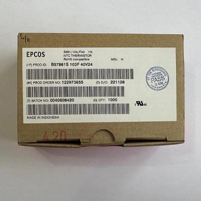 China TDK/EPCOS B57861S0103F040 Termistores NTC 10k 3988 1% AEC-Q200 Calidad automotriz 100% originales e importados en venta