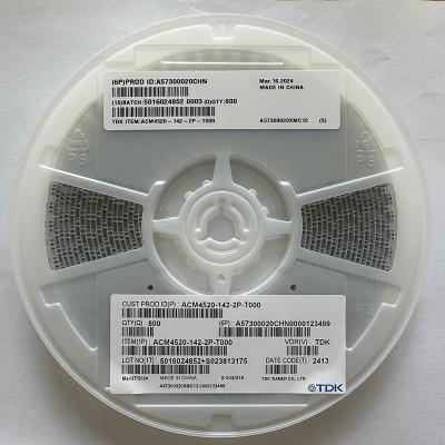 Κίνα ACM4520-142-2P-T000  TDK/EPCOS high-performance common mode choke high current rating reliable EMI and RFI suppression προς πώληση