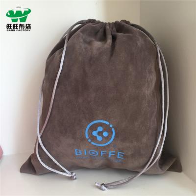 China Recyclable Brand New Drawstring Suede Single/Double Pouch, Handmade Color Microfiber Jewelry Bags, Velvet Fabric Jewelry Bags for sale