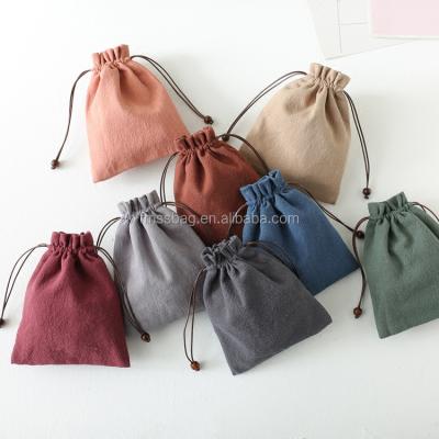 China Eco-friendly Suede Pouch Velvet Jewelry Drawstring Bag With Printed Logo Wholesale for sale