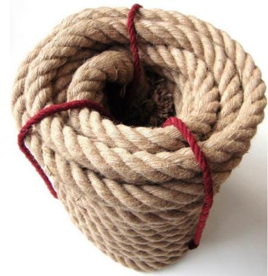 China Eco-friendly Hemp Synthetic Raw Winch Rope Different Size for sale