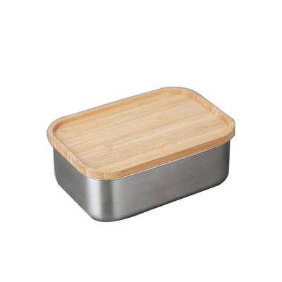 China PORTABLE hot sale good quality heated thermal bamboo lunch box for sale