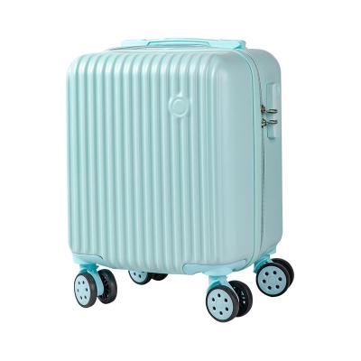 China Universal ABS Luggage Mute Wheel Trolley Case In 14