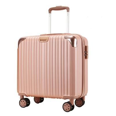 China ABS 18inch Jiangxi Factory Customization Travel Bags Hand Luggage Small Suitcases Luggage Kids Luggage for sale