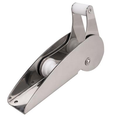 China HANSE MARINE Boat Parts #316 Stainless Steel Anchor Bow Roller Marine Mirror Polished For Marine Boat Yacht for sale