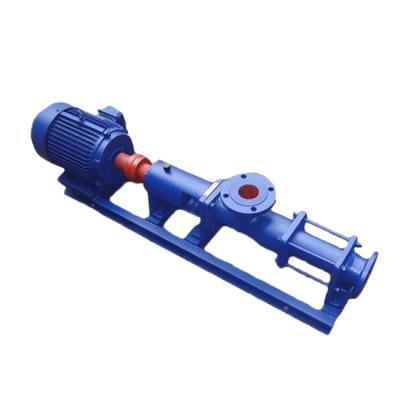 China For High Viscosity And Large Flow Sewage And Slurry Rubber Single Screw Pump for sale