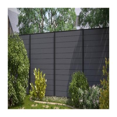 China Easily Assembled High Quality Wpc Privacy Fence For Garden Wpc Panels for sale