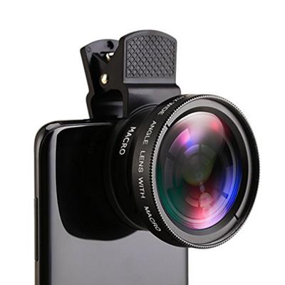 China 0.45X Macro Lence Optical Glass Modern Wide Angle Mobile Phone Camera Lens for sale