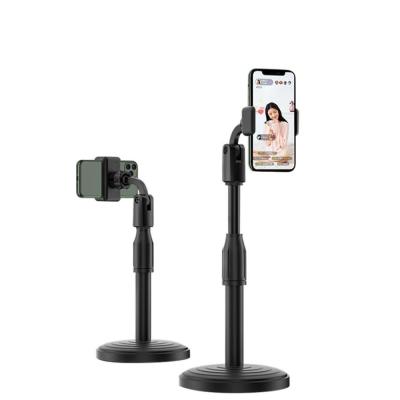 China Wholesale Adjustable Height Mobile Phone Desktop Folding Stand For Live Broadcast Phone for sale