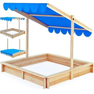 China Garden Games Outdoor Games Wooden Sandbox For Playground Equipment for sale