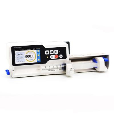 China High Quality Plastic PRSP-S700 Most Advanced Single Channel Electric Syringe Pump With Drug Library for sale