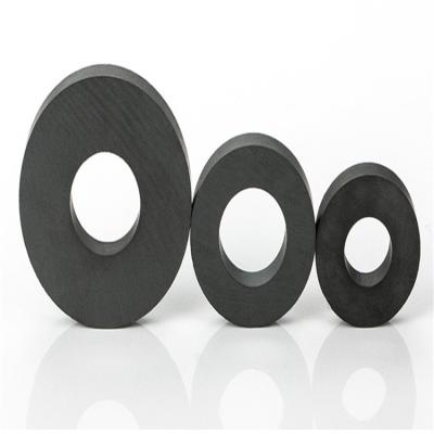 China ISO9001 2008 Certified Isotropic Ferrite Magnet Ring for Industrial Applications for sale