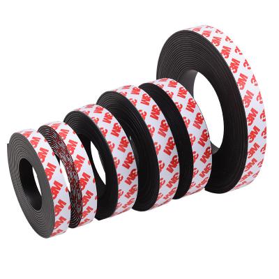 China Self Adhesive Rubber Magnetic Tape in 2022 Customized Size with Cutting Service for sale