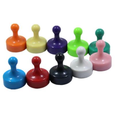 China Usage Magnetic Pins Magnet Holder for School Home Office Colorful Fridge Whiteboard for sale