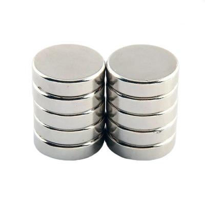 China N35 N52 Round Neodymium Magnet Magnetic Holder Button Magnet for Bag Jewelry Fridge for sale