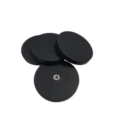 China Customized Magnet Size Rubber Coated Pot Magnet with Rubber Coating and Tolerance of ±5% for sale