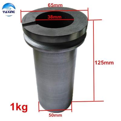 China Melting Gold Crucible 1Kg Isostatic Pure Graphite Crucible for Industrial Melting for sale