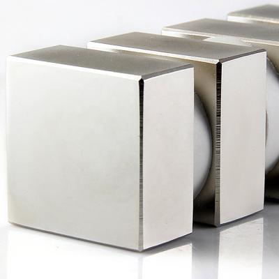 China Rectangular Magnets Permanent Strong N35 N38 N52 Composite Neodymium Rare Earth Block for sale