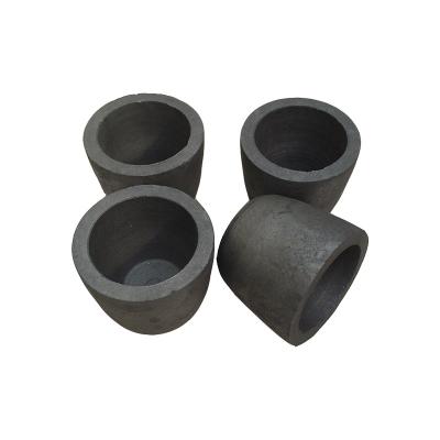 China High Temperature Silicon Carbide Graphite Crucible with Fine Structure 1kg Capacity for sale