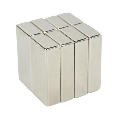 China Super Strong Industrial Magnet for Magnet Catcher Ni-Cu-Ni Coated Rectangular Magnet for sale