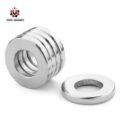 China Customizable Neodymium Ring Magnet with Magnetization Direction Through Thickness for sale