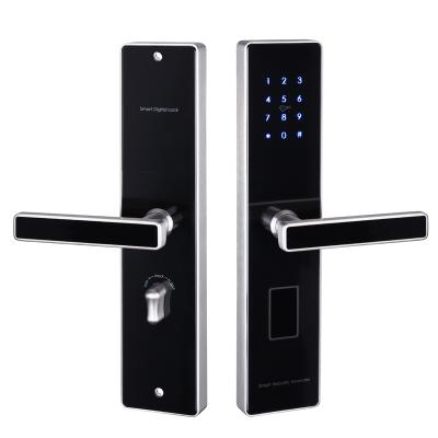 China 304 stainless steel best price sus304 mortise BLE waterproof smart door lock with tthotel system for sale