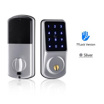 China Home/Apartment/Airbnb/Office/Hotel Factory Price Smart BLE Digital Combination Remote Control Door Locks with Automatic Electronic Deadbolt for sale