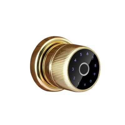 China Anti-peep code entry exclusive zinc alloy safe home ttlock smart lock for sale