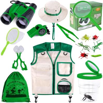 China Outdoor Exploration Kit Kids Explorer Kit and Bug Catch Kit, 11 Pcs Outdoor Exploration Kit for Kids Camping with Binoculars for sale