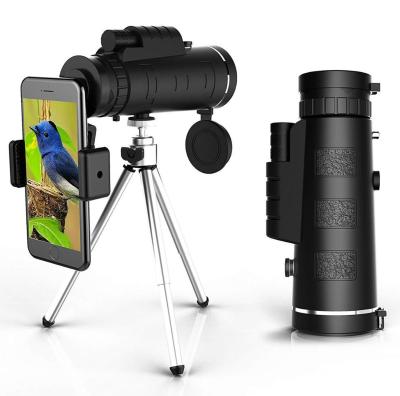 China 40x60 monocular with tripod and universal phone clip M4060 for sale