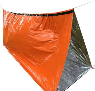 China Tube Type Tent Stake Reflective Shelter Emergency Survival Survival Outdoor Portable Camping Tent for sale