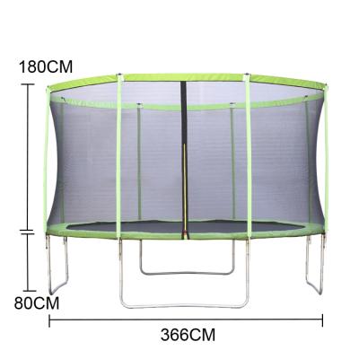 China FUMJUMP eco-friendly used 14ft trampoline mat professional 12ft trampoline wholesale for sale for sale