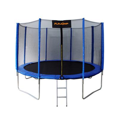 China With Protective Funjump Price Net Cheap Trampoline 8 Ft Outdoor Garden Trampoline With Safety Net for sale