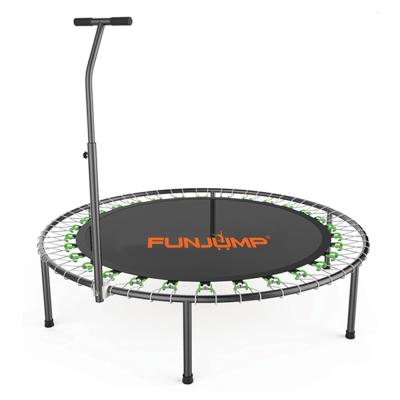 Cina Eco-Friendly Fitness Trampoline With Indoor Handle For Kids And Adults in vendita