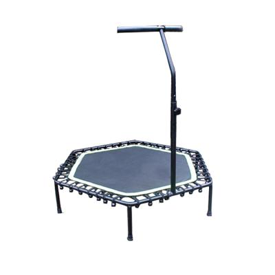 Cina FUNJUMP Trampoline Gym Eco-friendly Outdoor Gymnastic Trampoline for Adult and Kids with Adjustable Handle in vendita