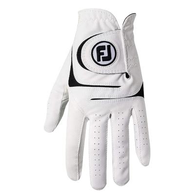 China Non Slip Anti-Slip Best Selling Leather Mens Golf Gloves for sale