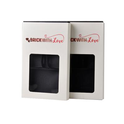 China Manufacturer Wholesale Chocolate Bar Recyclable Packaging Box With Window Custom Luxury Empty Chocolate Box for sale