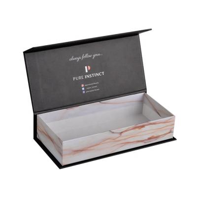 China Recyclable Luxury Wig And Cosmetic Packaging Boxes Rose Gold Foil Stamping High End Quality Hair Extension Packaging Boxes for sale