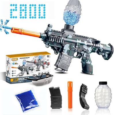 China M416 AK47 Water Gel Firearm 2800 Gel Water Balls Simulation Rifle Blowing Game Activity Outdoor Competition for sale